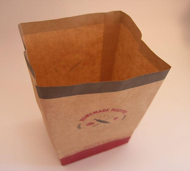 Túi giấy Kraft đựng bánh mì kích thước: 100 – 80 – 170mm