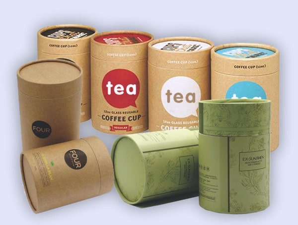 Thiết kế Lon giấy tròn đựng trà cà phê ấn tượng được ưa chuộng nhất
