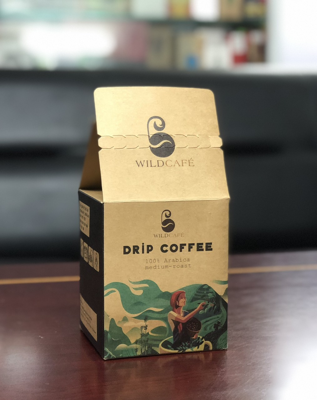 Hộp đựng phin giấy Wild Cafe